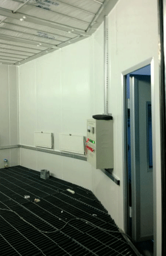 异型烤漆房，小型烤漆房